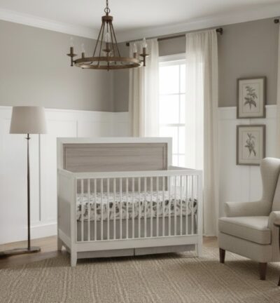 Farmhouse 4 in 1 Convertible Crib